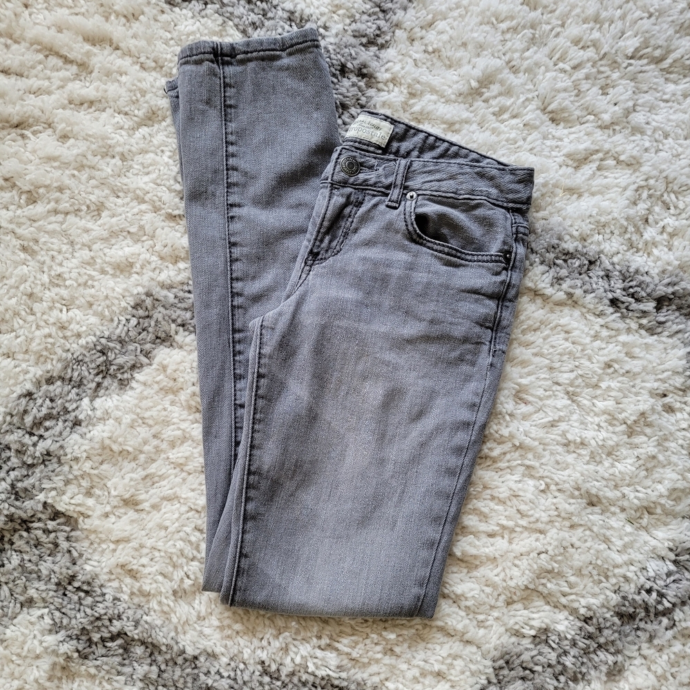 Grey Skinny Jeans | Size 1/2 Reg | Aeropostal